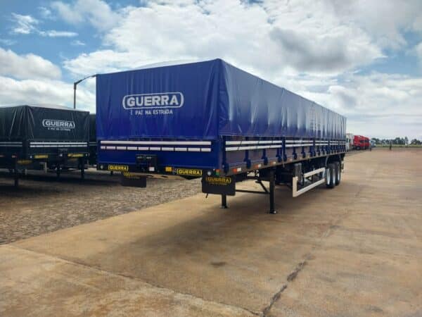 GRANELERO 13,50 3 EJES  CON FRENO ABS 80X80 COLOR AZUL - Imagen 2
