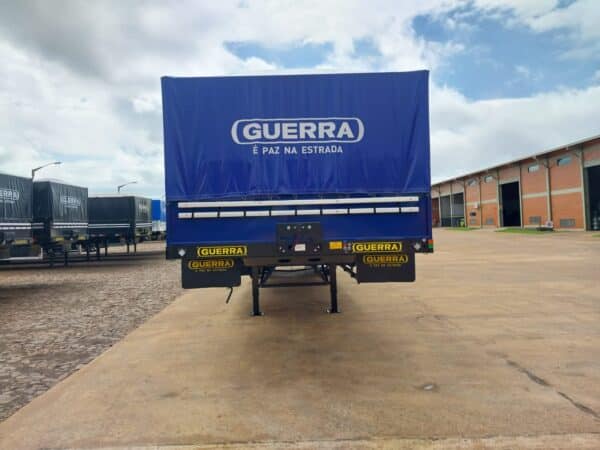 GRANELERO 13,50 3 EJES  CON FRENO ABS 80X80 COLOR AZUL - Imagen 3